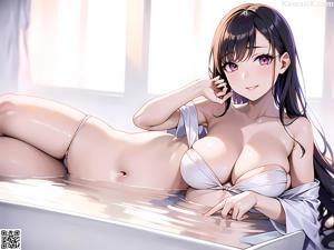 A woman in a yellow dress is posing for the camera.